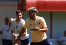 Calleri treina, e São Paulo inicia semana de treinos para a estreia da Libertadores