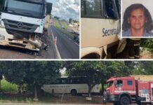 Vítima de acidente com ônibus de Fernandópolis é identificada