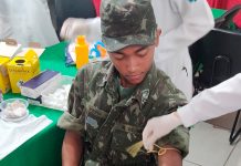 Biomedicina da Unifev realiza tipagem sanguínea de 50 atiradores do Tiro de Guerra