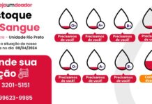 Hemocentro de Rio Preto está com estoque de sangue em nível crítico e precisa de doadores