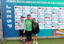 Alunos da Escola Enny encerram participação na 1ª fase dos Jogos Escolares de SP