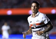 Casares indica saída de James do São Paulo: “Cada vez mais claro que não está nos planos do técnico”