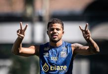 Kevyson volta a correr três meses após grave lesão no Santos: “Um passo muito importante”