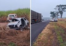 Motorista morre em capotamento na Rodovia Euclides da Cunha