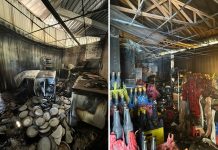 Incêndio destrói cozinha de pesqueiro em Votuporanga