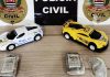 Polícia Civil apreende drogas escondidas em carrinhos de brinquedo