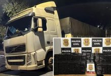 Caminhoneiro é preso com 450 quilos de cocaína em Rubineia