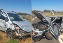 Colisão deixa duas mulheres feridas na Rodovia Péricles Bellini