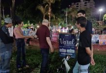 Unifev realiza Varal dos Direitos Humanos na feira da Praça São Bento