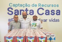 Torneio beneficente de futebol arrecada leite para Santa Casa