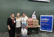 Unifev entrega doces, leite e pipoca para o Fundo Social e Direitos Humanos de Votuporanga