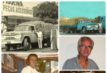 Aos 83 anos, Valdomiro Gubolin continua trabalhando como caminhoneiro