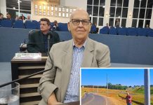 Meidão celebra início da obra de iluminação no trevo de Simonsen