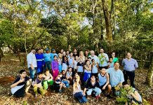 Saev e Prefeitura fazem plantio de mudas na Casa do Bosque