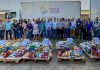 Fundo Social repassa doação de alimentos realizada pela empresa Facchini