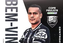 CAV anuncia a chegada do centroavante Danilo Mariotto