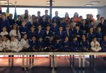 Alunos do Colégio Unifev participam de cerimônia de troca de faixas do judô