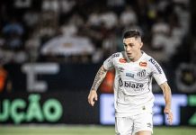 Guilherme sente desconforto, mas não preocupa o Santos; Escobar vira desfalque por terceiro amarelo