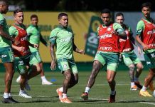 Sem Luan e Luis Guilherme, Palmeiras encerra preparação para encarar o Vasco