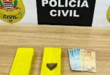 DISE prende traficante com 1,5 kg de maconha em Fernandópolis
