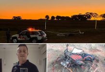 Piloto de paramotor despenca e morre após fazer manobras em Rio Preto