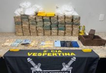 Casal procurado é preso em Rio Preto com mais de 60 quilos de droga