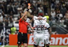 Com gol de barriga, Atlético-MG derrota São Paulo e volta a vencer na Arena MRV
