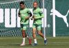 Mayke e Estêvão voltam a treinar no Palmeiras e podem ser reforços contra o Vitória