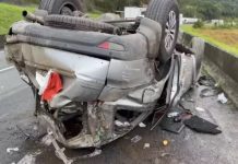 Dunga, ex-técnico da Seleção Brasileira, e esposa ficam feridos em acidente de carro