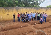 Curso de Agronomia da Unifev realiza projeto de Horta Educacional