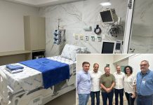 Deputado Carlão Pignatari visita obra de ampliação da UTI da Santa Casa de Votuporanga