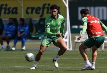 Com reforço de Murilo, Palmeiras teve treino antes de invasão na Academia
