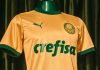 Palmeiras lança terceira camisa dourada e fará estreia contra o Cuiabá
