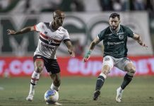 São Paulo empata com Goiás e confirma vaga nas quartas da Copa do Brasil