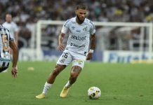 Santos encaminha empréstimo do lateral Nathan ao Internacional