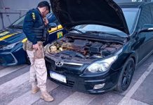 PRF apreende carro clonado que seguia para Votuporanga