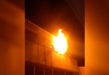 Incêndio atinge prédio de delegacia desativado há 8 anos em Birigui