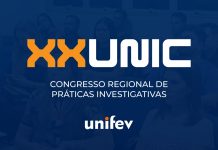 XX UNIC oferece premiação para melhores trabalhos científicos