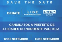 LIDE Noroeste Paulista promove debates entre políticos em parceria com o CIESP