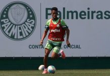 Gómez e Estêvão treinam; Richard Ríos faz trabalho regenerativo