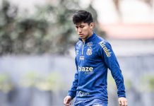 Miguelito treina com elenco e pode ser opção no Santos