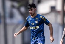 Pedrinho se recupera de tendinite e volta a trabalhar com o elenco