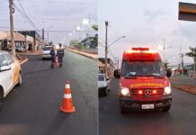 Avó e neta de dois meses são atropeladas em avenida de Votuporanga