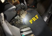 PRF apreende 64 celulares sem nota fiscal na BR-153