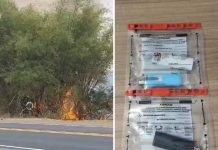 Justiça decreta prisão preventiva dos suspeitos de atearem fogo às margens de rodovia em Penápolis