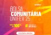 Unifev está com inscrições abertas para o Programa Bolsa Comunitária