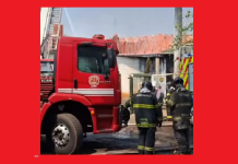 Empresa de resíduos ambientais é consumida por incêndio em Votuporanga