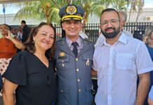 Vereadores participam de solenidade de posse de novo comandante da PM