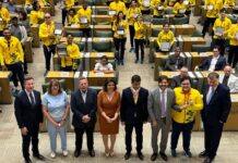 Deputado Carlão Pignatari participa de homenagem a atletas paralímpicos na Alesp
