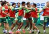 Palmeiras faz último treino antes do Bragantino com Estêvão e prepara mudança